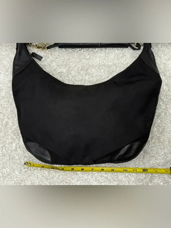 Gucci Leather Trimmed Nylon Hobo Bag - Picture 12 of 16